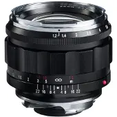 Voigtländer Nokton 50mm f/1.2 VM Leica M-mount objectief Zwart