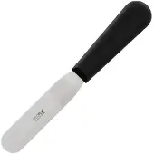 Hygiplas gebogen paletmes 10cm zwart