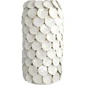 House Doctor - Dot Vaas - H30 cm - Wit