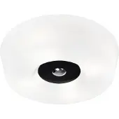 Innolux Yki 500 plafonnière wit, zwart detail