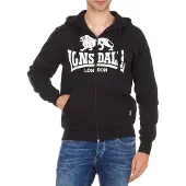 Lonsdale Sweatvest 'Krafty' zwart / wit