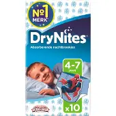 Huggies DryNites Boy 4-7 jaar - 10 stuks
