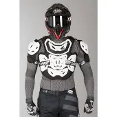 Leatt Chest 5.5 Pro Witte Borstbeschermer Maat S-XL