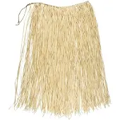 Boland Hawaiirokje Raffia beige 80 cm