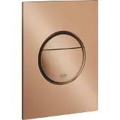 GROHE Bedieningsplaat Nova S Warm Sunset Geborsteld