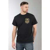West Coast Choppers Hipster Hunters Short Sleeve T-shirt Zwart S Man
