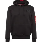 Alpha industries Sweatshirt 'Red Stripe' rood / zwart / wit
