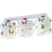 DALBER Kinderkamer plafondlamp Butterfly