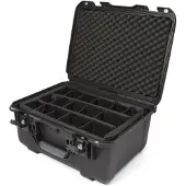 Nanuk Case w/padded divider - Black 933-2001