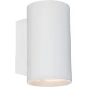 QAZQA Moderne wandlamp rond wit - Sandy