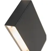 QAZQA Moderne wandlamp zwart 2-lichts - Otan