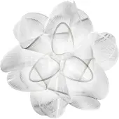 Slamp La Belle Étoile Wand / Plafond Lamp White