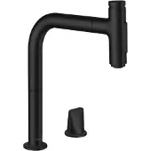 Hansgrohe M71 - 2-gats M7120-H200 keukenkraan met uittrekbare handdouche, sBOX, mat zwart 73818670