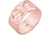 Elli - Elli Ringen bandring basic gehamerd trend cool 925 sterling zilver Dames