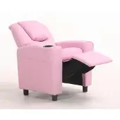Rousseau Relaxfauteuil voor kinderen Rex - roze