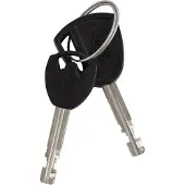 ABUS beugelslot Granit XPlus 540 - fietsslot met XPlus-cilinder - -Security Level 15 - zwart/grijs - 300 mm beugelhoogte