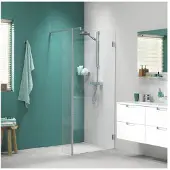 Sealskin Inloopdouche i am type a1 90x30x200 cm helder glas antikalk rvs