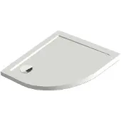 Get Wet by Sealskin Get Wet Fusion SMC inbouw douchebak kwartrond 80*80