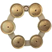Big Fat Snare Drum Bling Ring White Copper