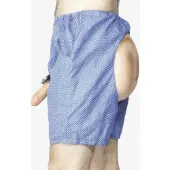 Smiffy Bum en Willy Korte broek blauw