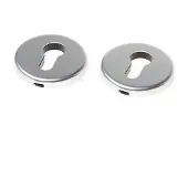 Overig Ami Cilinderrozet Klikrozet - Aluminium - Modern - 60mm - Zilver