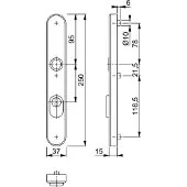 Hoppe Smalschild 3280Kt 250X37 Pc92 F1 3*
