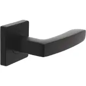Intersteel Deurkruk Minos op vierkant rozet - mat zwart