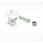 Nemef 2610/4-50, Insteekgrendel, Dm50Mm, F1 Geeloxeerd Greepje En Roze - 9261004500 - 9261004500