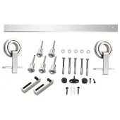 Intersteel | Schuifdeursysteem Modern | Top | RVS Geborsteld