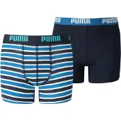 Puma Boxershort Printed Stripe Boys Blue 128
