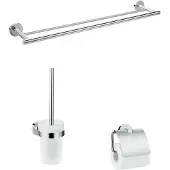 Hansgrohe Badaccessoire 3-delige set Logis Universal chroom