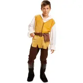 MOM Junior Innkeeper Costume Geel 10-12 Years Kinderen