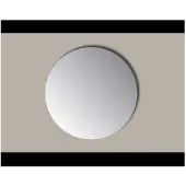 Sanicare Q-mirrors spiegel rond 50 cm. zonder omlijsting / PP geslepen