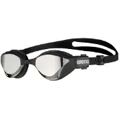 Arena Triathlon Cobra Tri Swipe Mirror Swimming Goggles Zilver