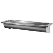 Delabie RVS Wasgoot 2400 x 400 x 180 mm