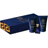 Versace - Dylan Blue Miniset 5 ml, Dylan Blue 25 ml and aftershave balm Dylan Blue 25 ml - Eau De Toilette - 5ML