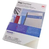 GBC Voorblad A4 Polycover 300micron semitransparant 100 stuks