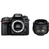 Nikon D7500 + AF-S DX NIKKOR 35mm Zwart