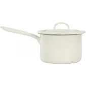 Kockums Jernverk Kockums steelpan met lang handvat 2,3 l Cream Lux (beige)