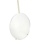 MOEBE Wall mirror Ø 30 cm Messing