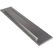 Dulimex DX Ami Briefplaat buitendraaiend veer recht F1 Aluminium 340 x 73 MM