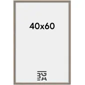 Walther design New Lifestyle - Kunststof lijst - Fotoformaat 40x60 cm - Staal