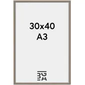 Walther design New Lifestyle - Kunststof lijst - Fotoformaat 30x40 cm - Staal