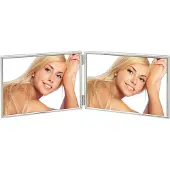 Zep Verzilverde Fotolijst Duo 2x13x18cm DH15R