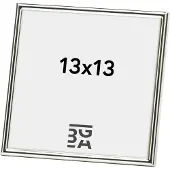 Walther design WD313S Wissellijst Papierformaat: 13 x 13 cm (b x h) 13 cm x 13 cm Zilver