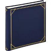 Walther design MX-200-L Standard - Classic album - Formaat 30 x 30 cm - 100 witte pagina's - Blauw
