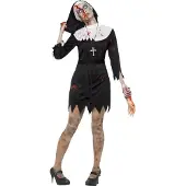Vegaoo Zombie Zus Kostuum Zwart