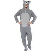 Smiffys Wolvenpak | Wolf kostuum verkleedkleding heren maat L-XL (54-56)