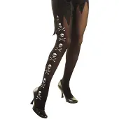 Widmann panty skelet en botten xl