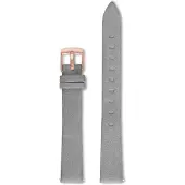 Violet Hamden Strap 12mm Stone Grey/Rosegold VH41008